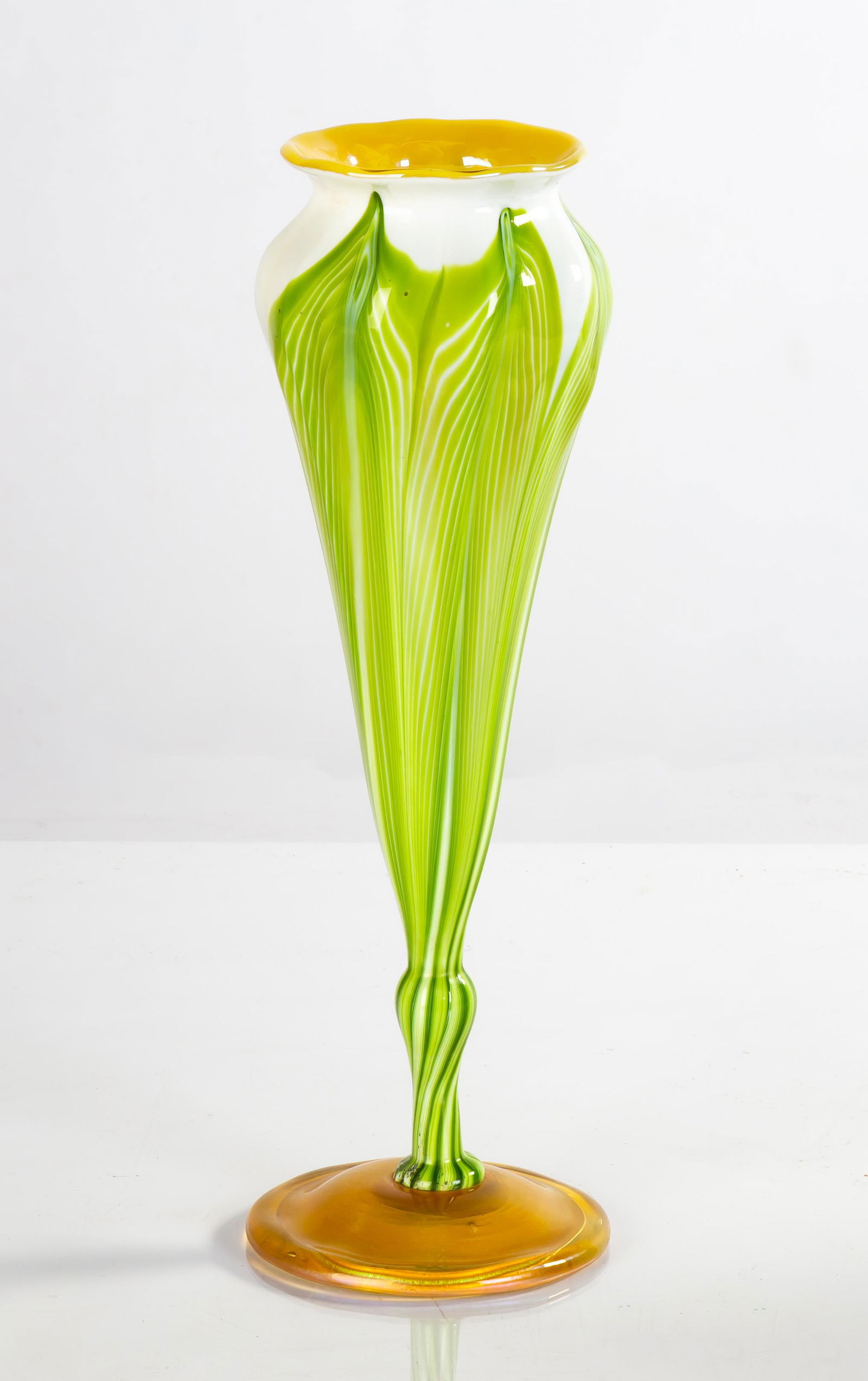 Tiffany Favrile Floriform Vase (1 of 3)