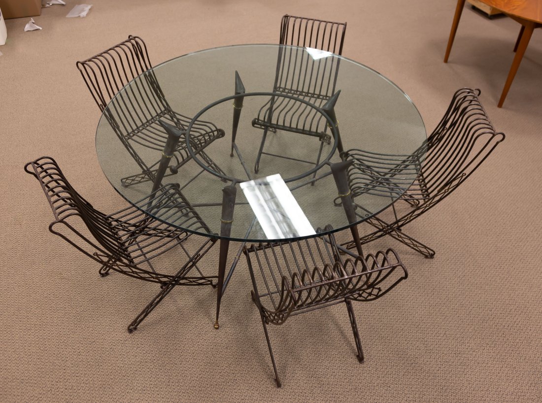 (7) Cast Iron Folding Garden Chairs (1 of 1)