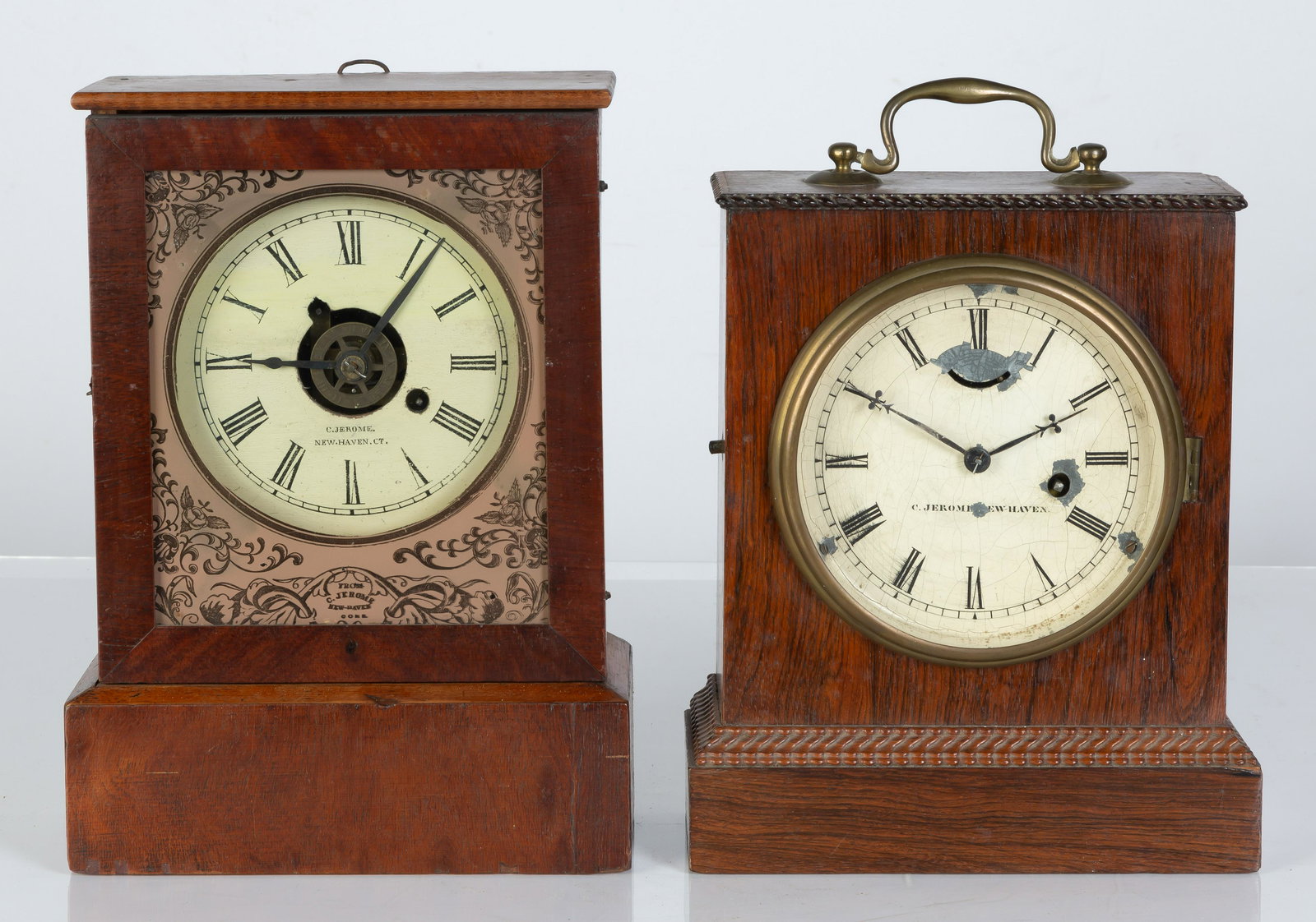 (2) Chauncey Jerome Shelf Clocks (1 of 2)
