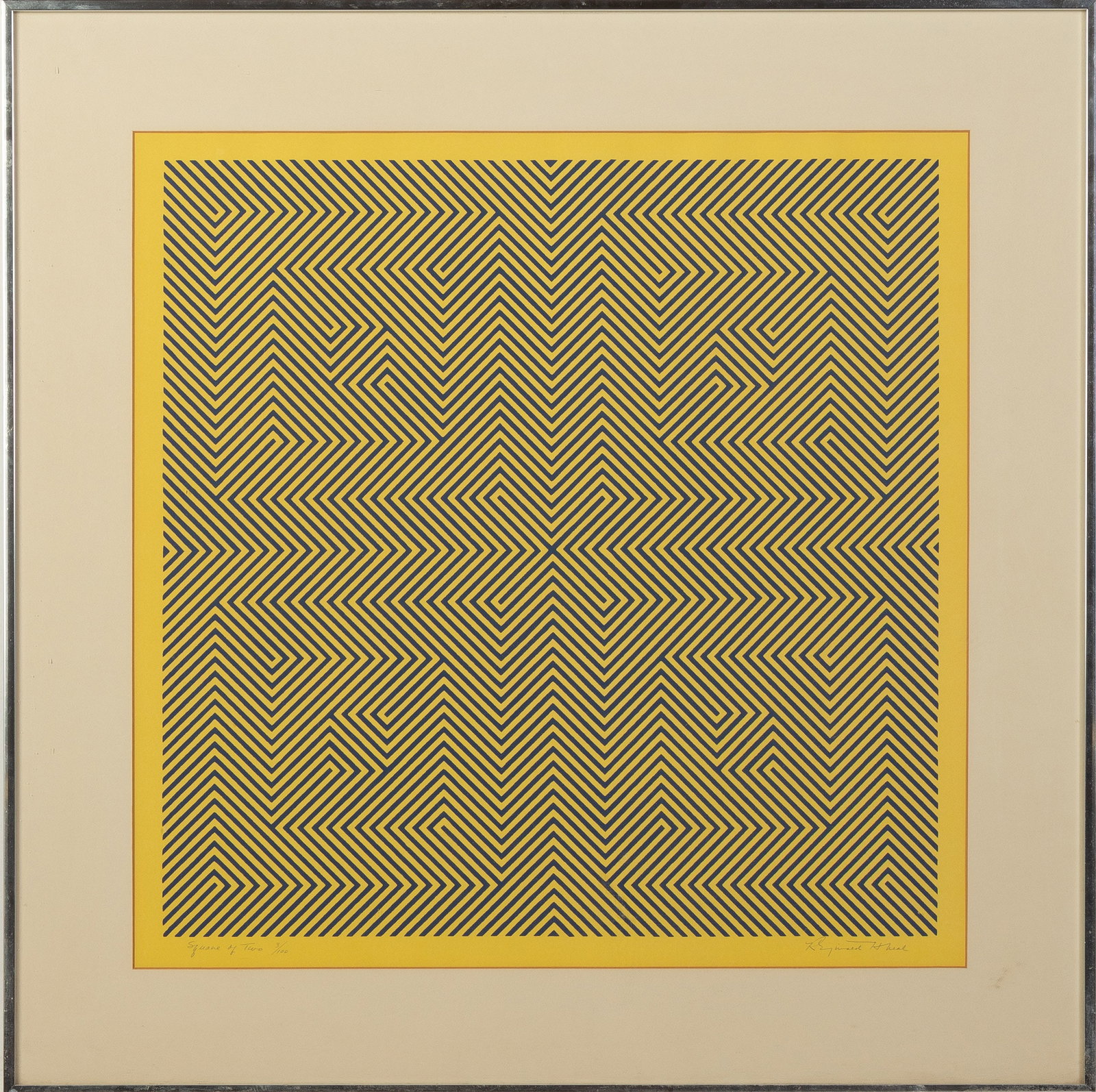 Reginald Neal (American, 1909-1992) "Square of Two" (1 of 5)