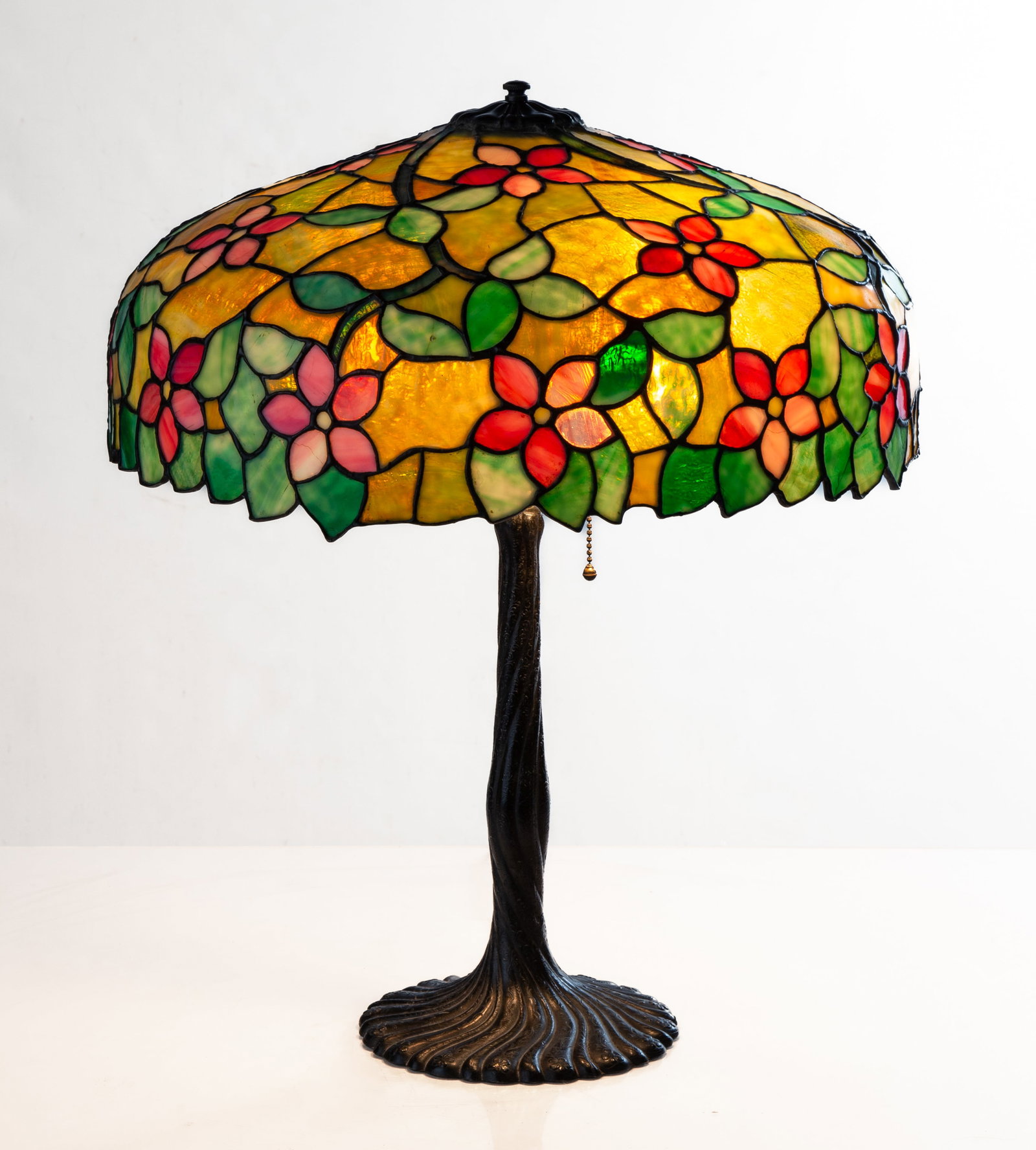 Chicago Mosaic Floral Lamp (1 of 2)