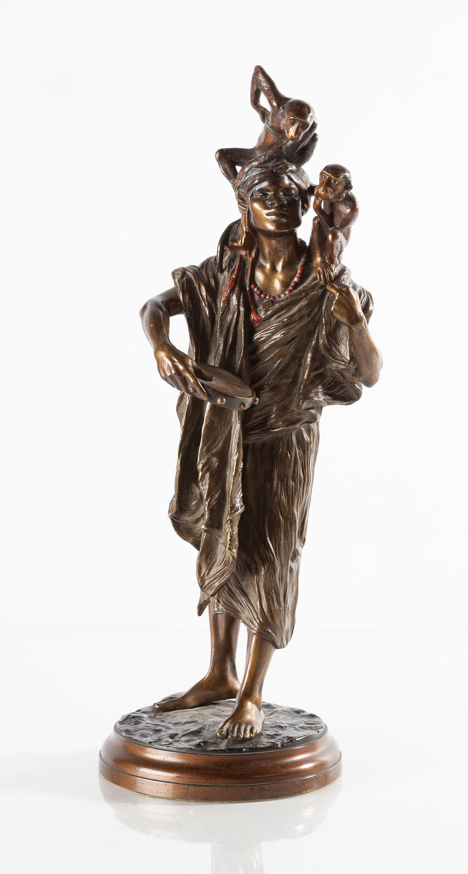 Franz Xavier Bergmann (Austrian, 1861-1936) Monkey Man (1 of 9)