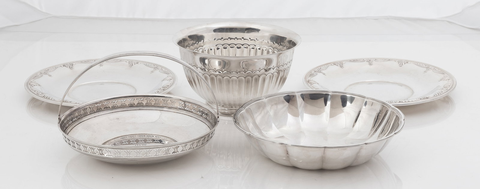 Group of Sterling Silver Bowls and Platters (1 of 1)