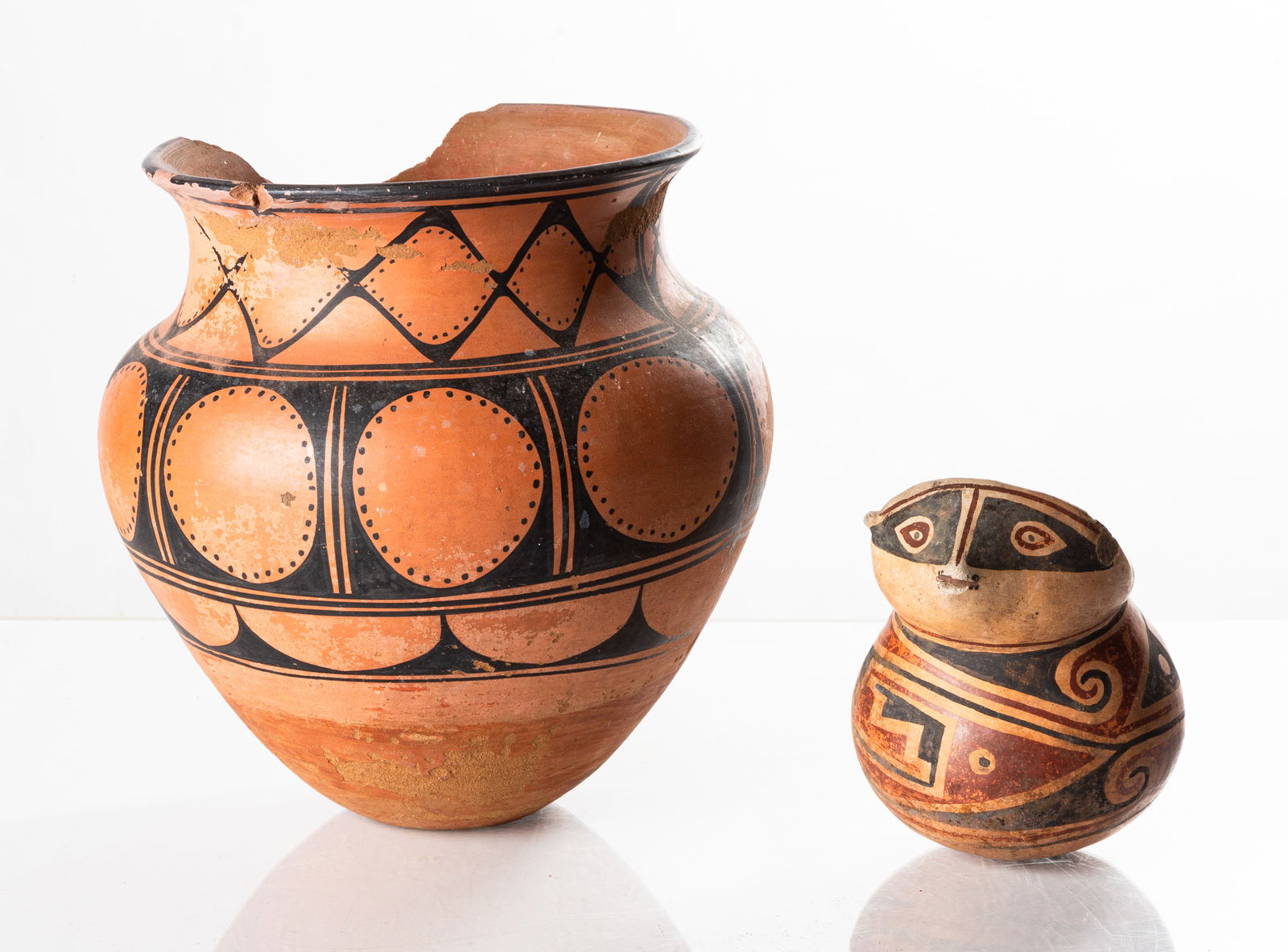 (2) Acoma Pueblo Pots (1 of 3)