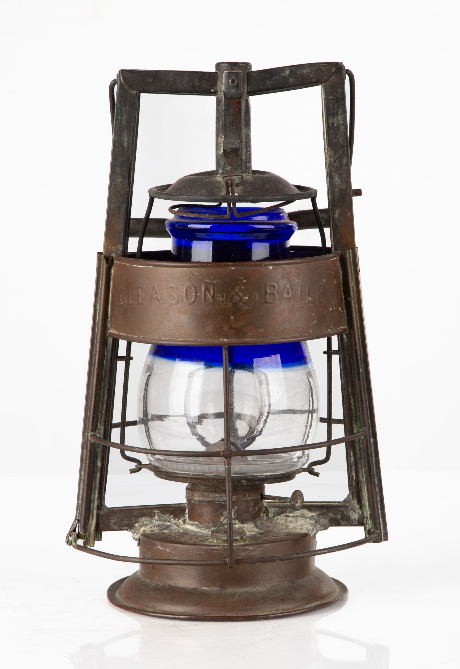 19th Century Presentation Fireman Lantern (1 of 3)