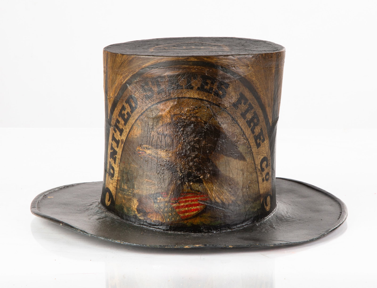 This United States Fire Company, Ceremonial Parade Fire Hat (1 of 6)