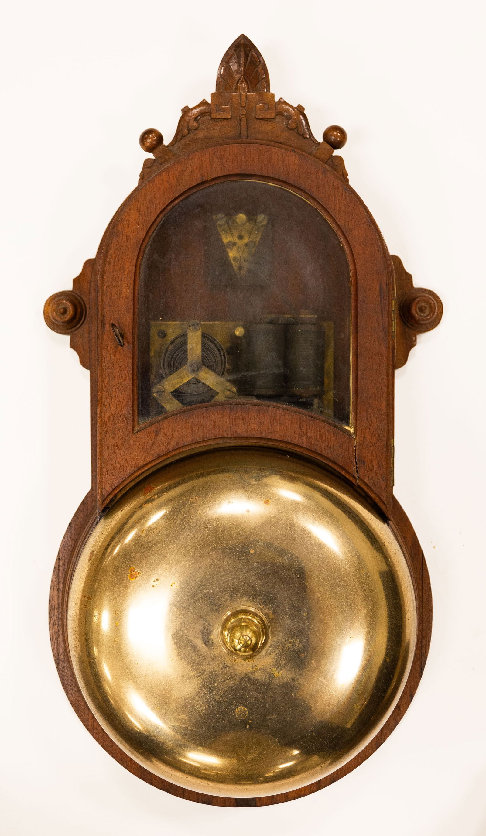 Gamewell Fire Bell with Shell Finial (1 of 2)