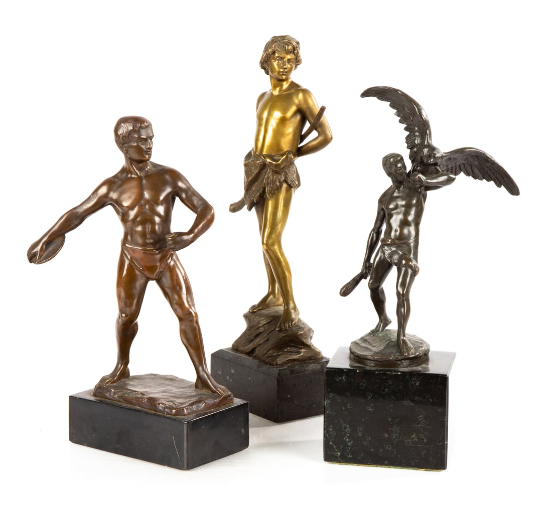 Three Classical German Bronze Sculptures (1 of 3)