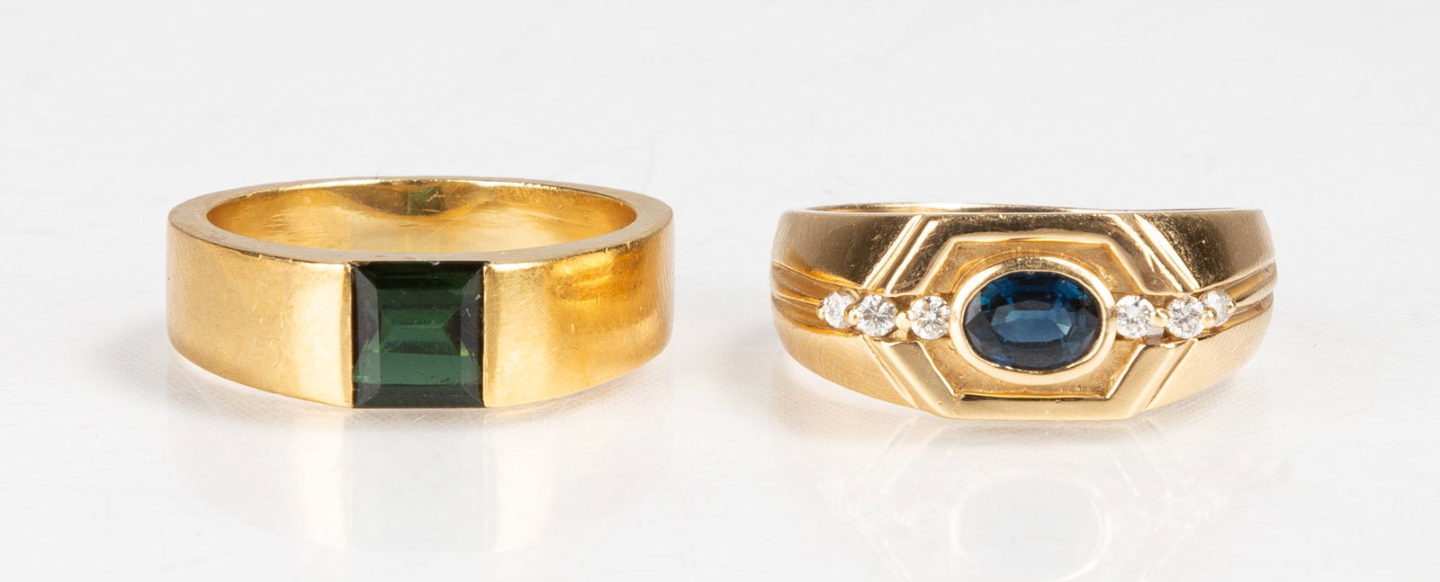 Two Men's Gold Rings (1 of 3)