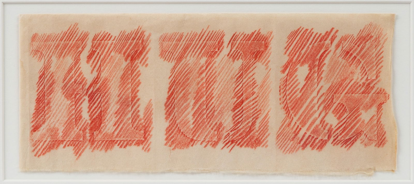 Robert Indiana (American, 1929-2018) Hug, 1963 (1 of 4)