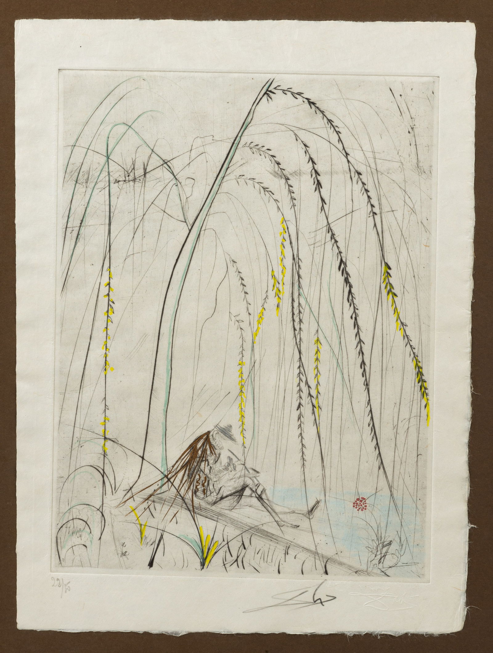 Salvador Dali (Spanish, 1904-1989) "Loves of Cassandra" (1 of 3)