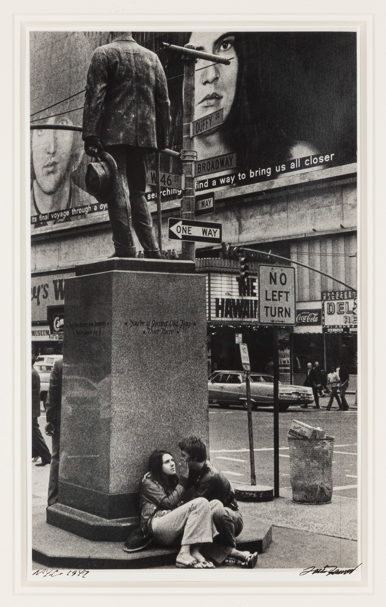 Louis Faurer (American, 1916-2001) Gelatin Silver Print "Untitled 1972" (1 of 4)