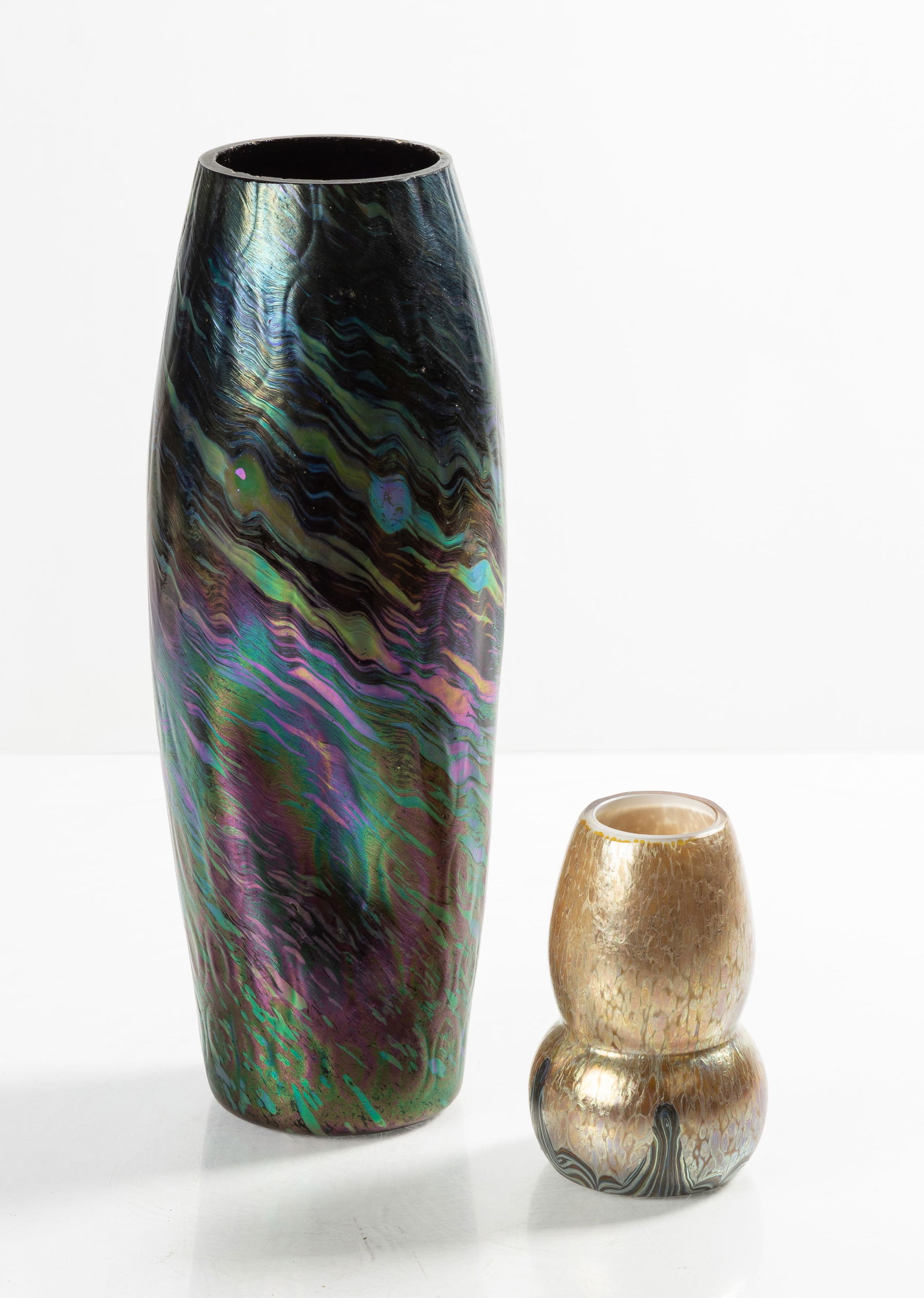 Two Austrian Art Glass Vases (1 of 5)