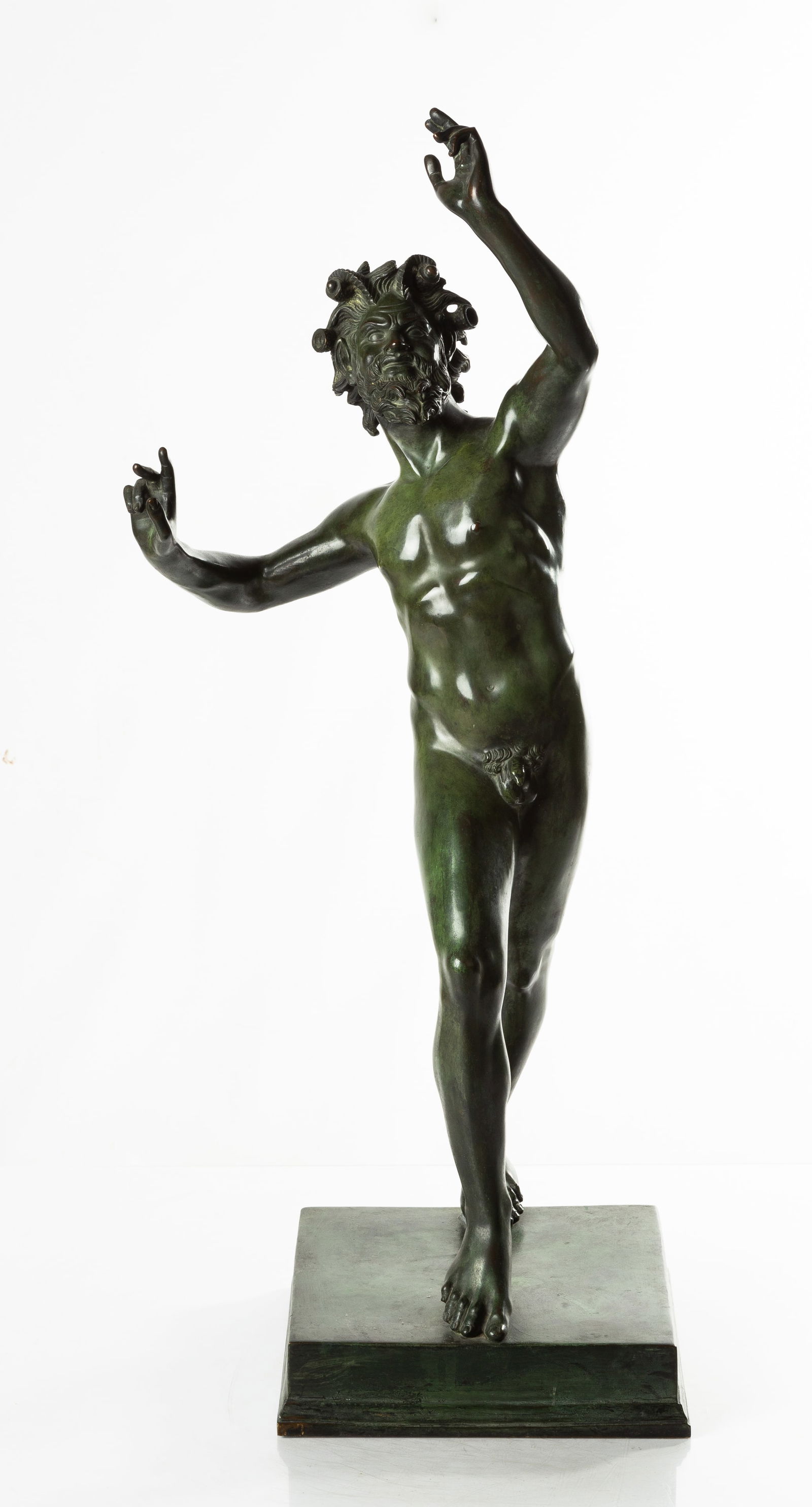 Grand Tour Bronze Sculpture of Dancing Faun (1 of 6)