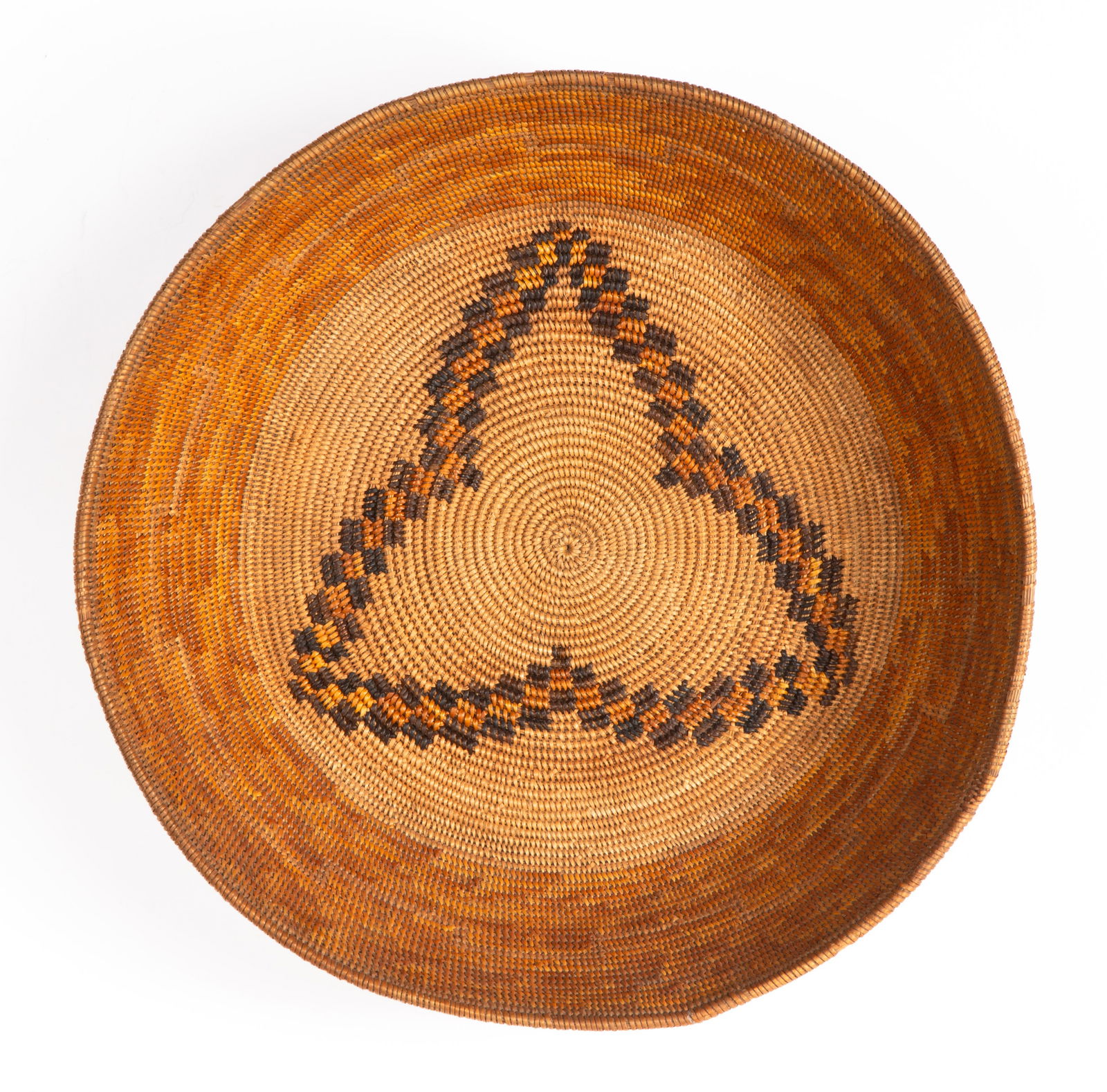 Native American Mission California Basket (1 of 2)