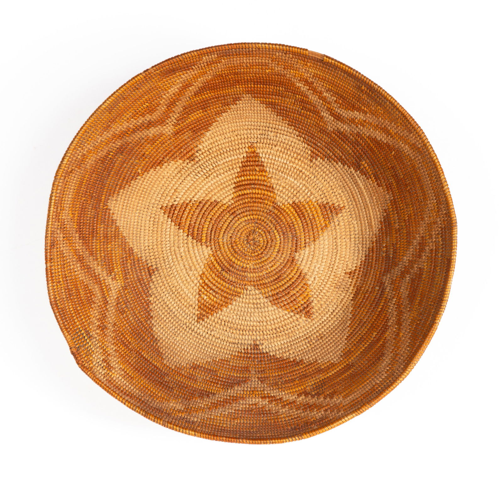 Native American Mission California Basket (1 of 3)