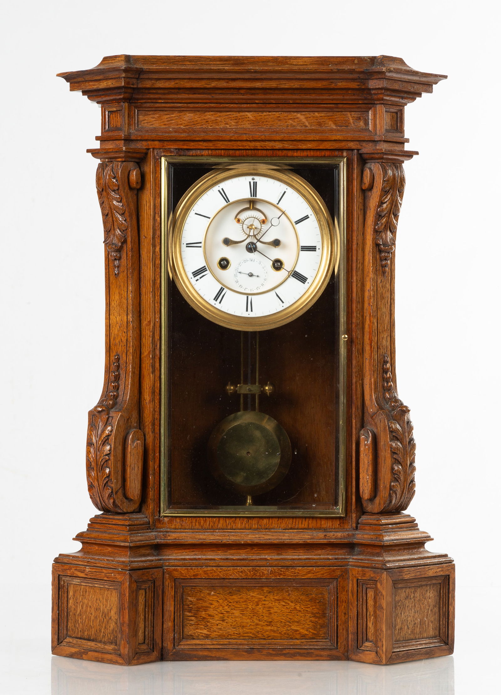 French Brocot Escapement Shelf Clock (1 of 3)