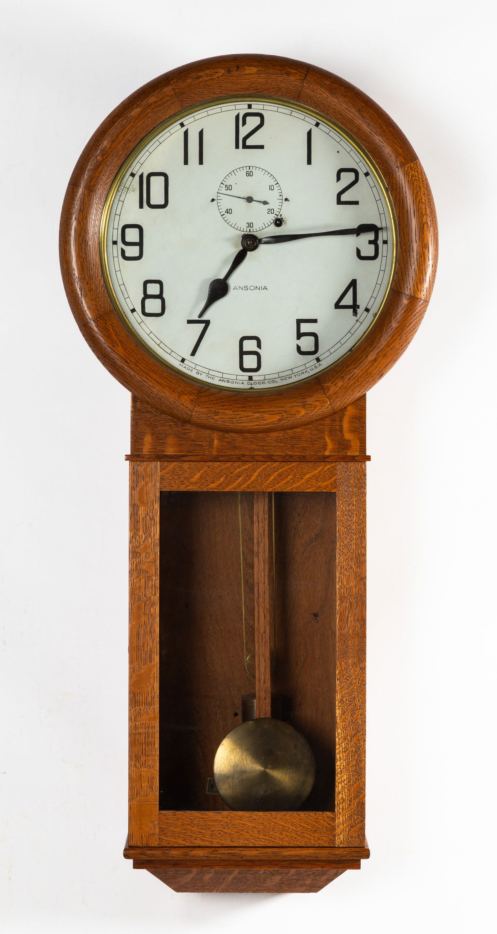 Ansonia Wall Regulator (1 of 1)