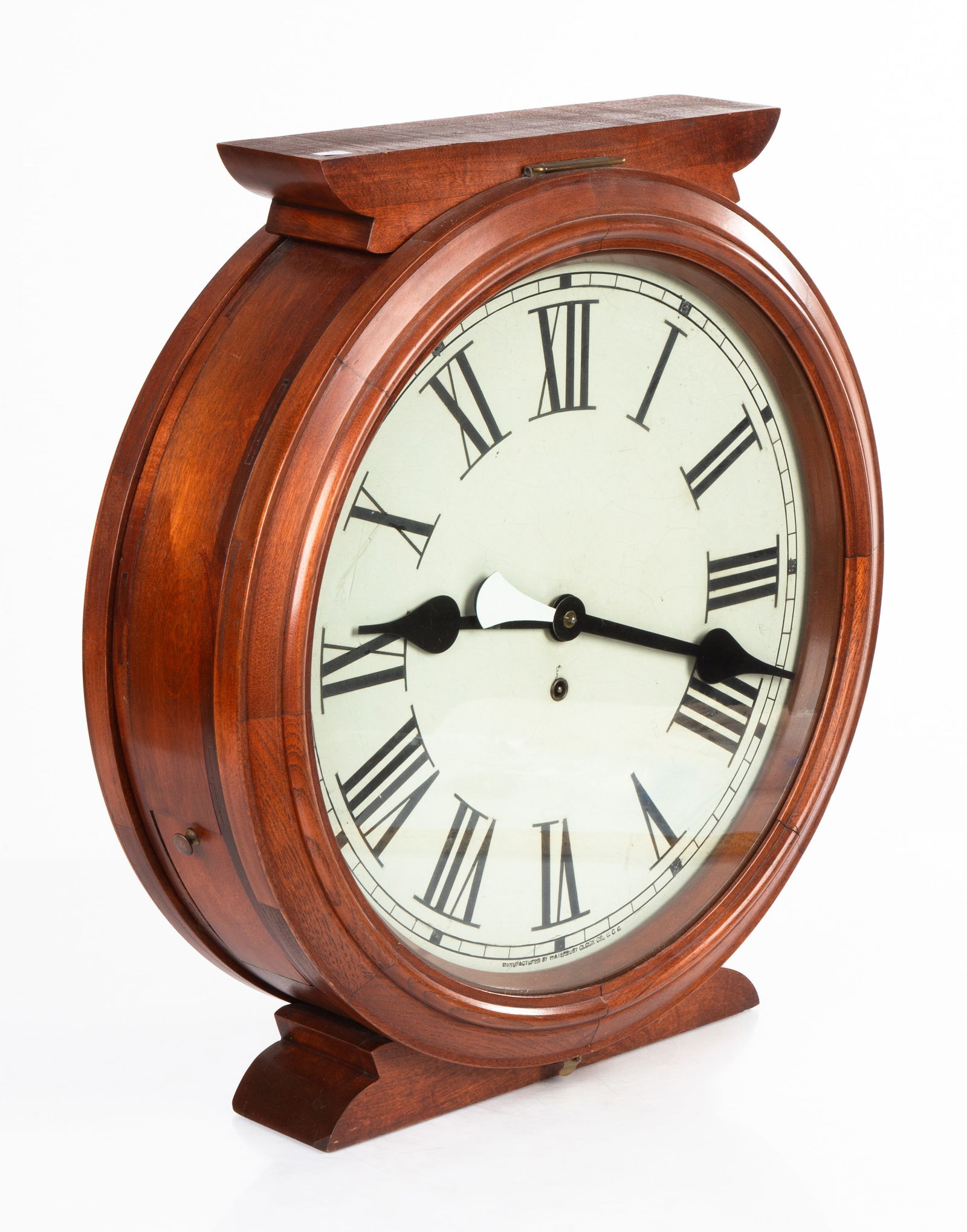 Waterbury Ceiling Public Double Dial Clock (1 of 2)