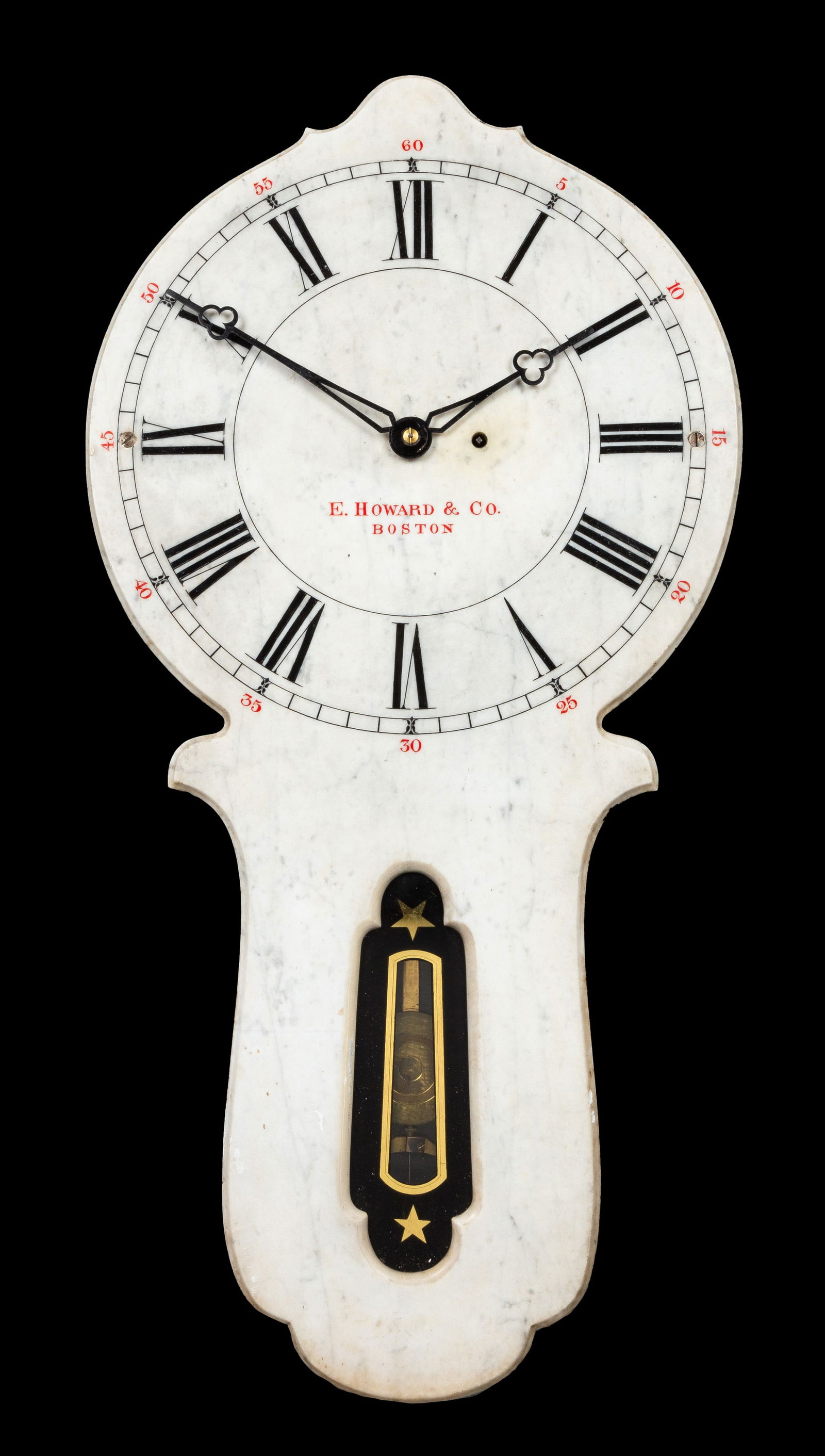 E. Howard & Co. No. 27 Marble Dial Wall Clock (1 of 3)