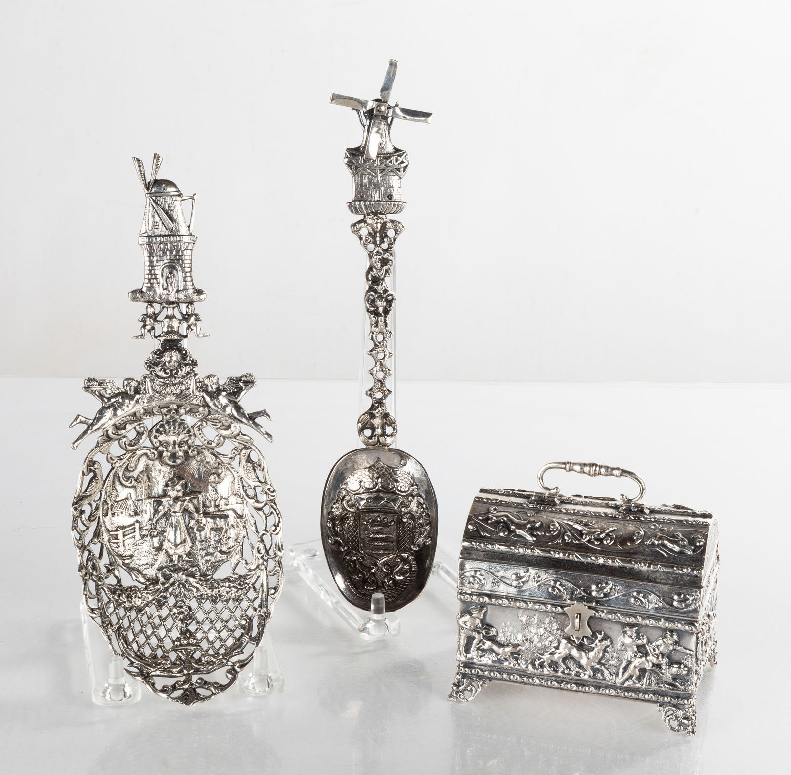 Group of German Silver Table Articles (1 of 5)