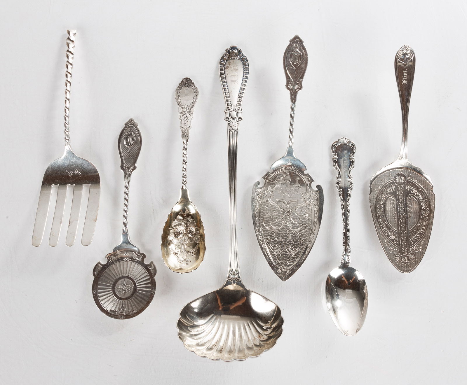 Group of Sterling Silver Serving Pieces (1 of 1)