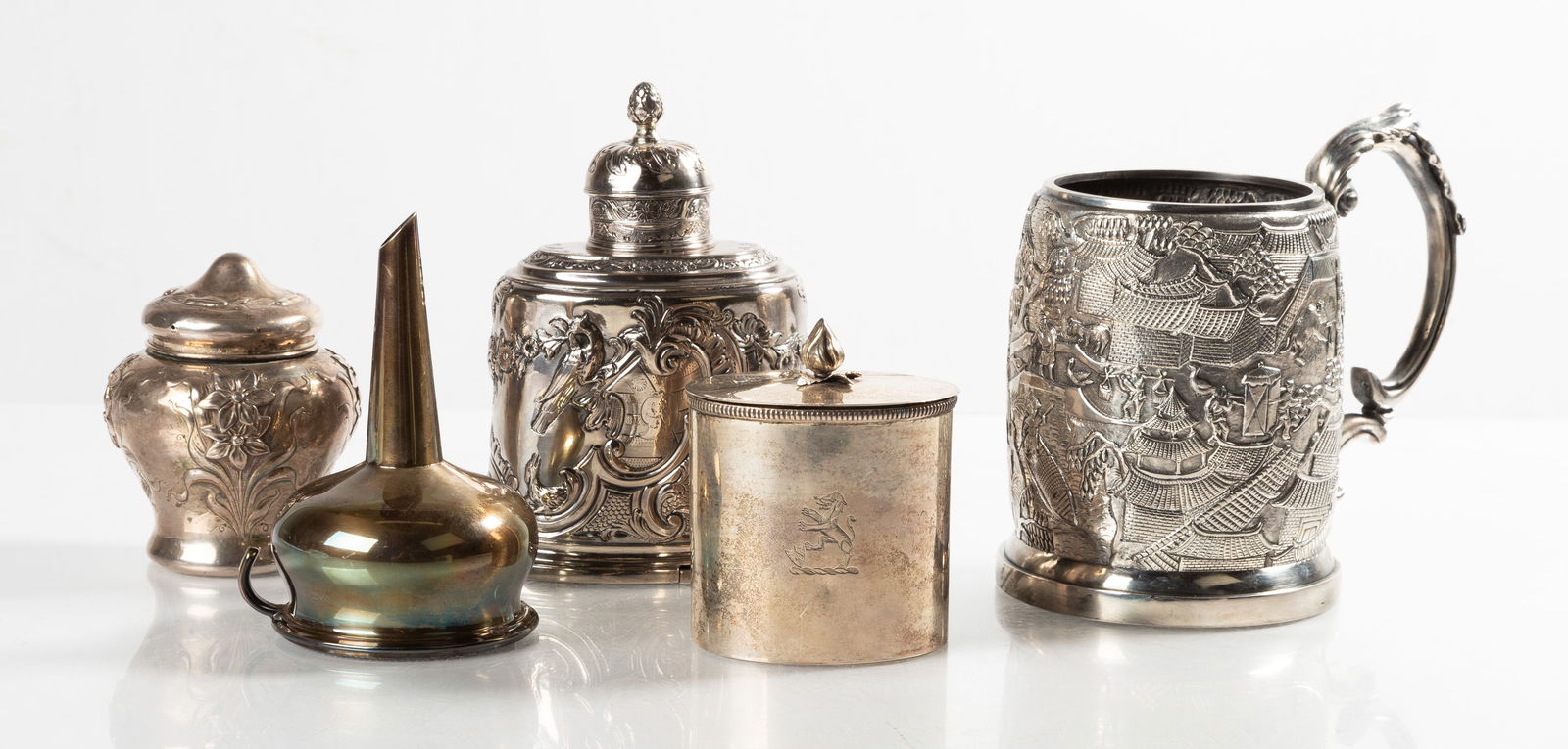 Continental & Chinese Export Silver Table Articles (1 of 3)