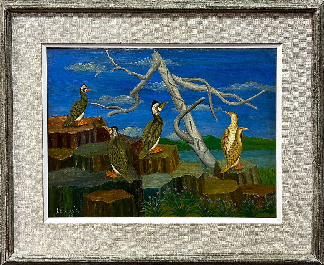 Lawrence H. Lebduska (American, 1894-1966) Pastoral Scene (1 of 5)