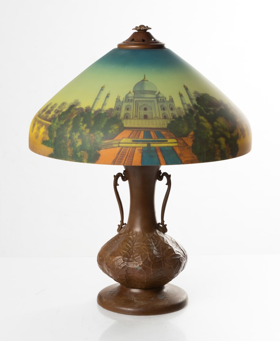 Phoenix Scenic Taj Mahal Table Lamp (1 of 2)