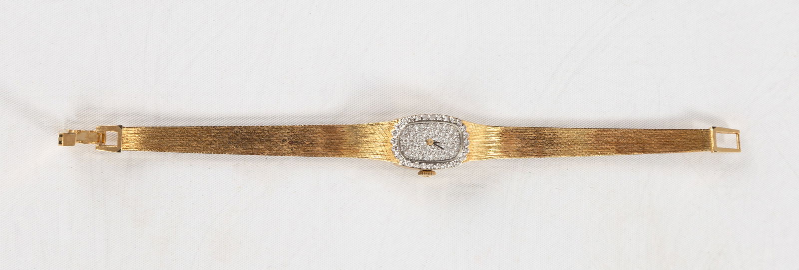 Omega, Ladies 14K Gold & Diamond Wristwatch (1 of 4)