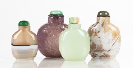 Four Chinese Snuff Bottles