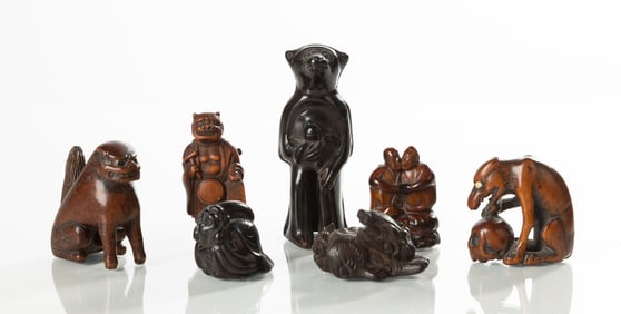 Japanese Netsuke Animals and Figures