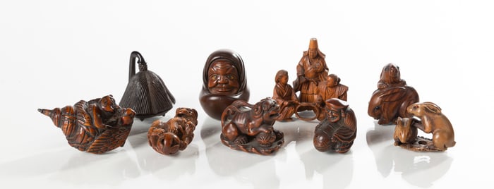 Japanese Netsuke Animals and Figures