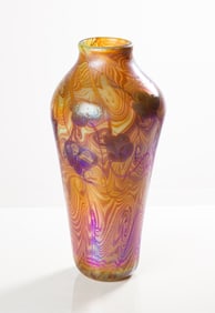 Tiffany Studios Special Order Monumental Favrile Vase