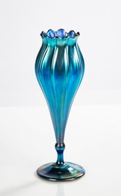 Louis Comfort Tiffany Favrile Glass Floriform Vase