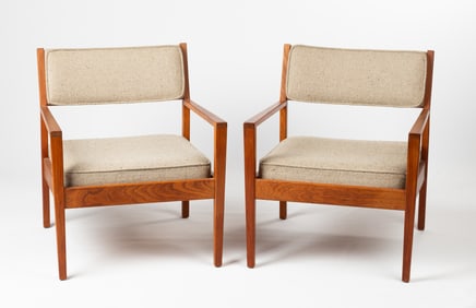 Two George Nelson for Herman Miller Lounge Chairs