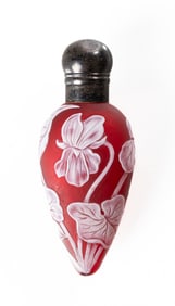 Thomas Webb & Sons Cameo Glass Perfume