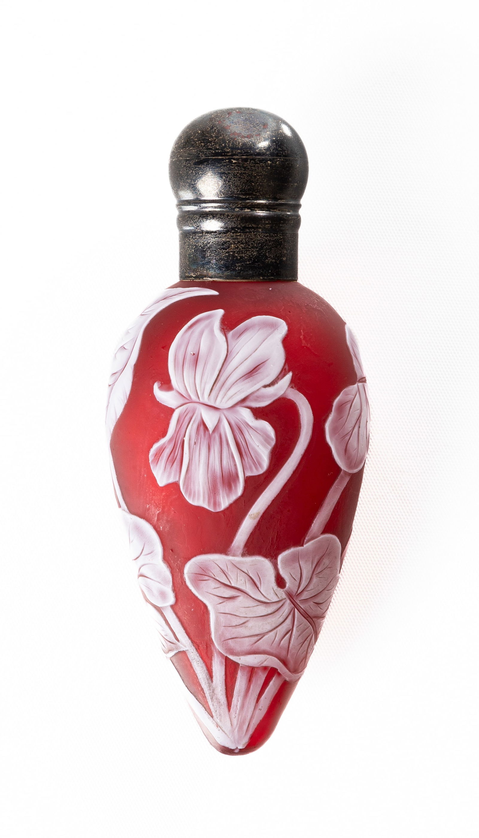 Thomas Webb & Sons Cameo Glass Perfume (1 of 2)