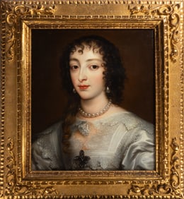 Portrait of Henrietta Maria of France, Queen of England, After Anthony van Dyck (Flemish, 1599-1641)