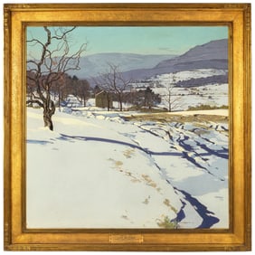 Carl Wuermer (American, 1900-1981) Winter Day