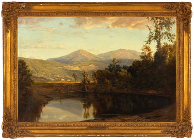 Horace Wolcott Robbins Jr. (American, 1842-1904) Keene Valley View, 1882