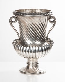 Mario Buccellati Silver Monumental Classical Urn