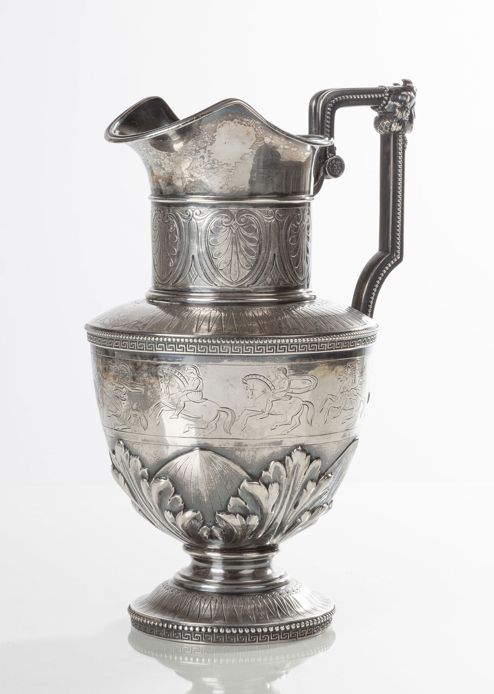 Tiffany & Co. Silver Neo-Grec Etruscan Ewer (1 of 12)