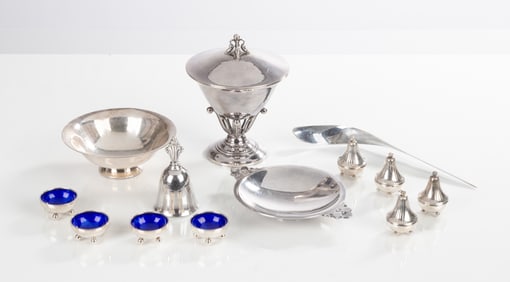 Georg Jensen Sterling Silver Table Articles & Accessories