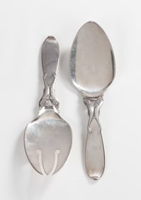 Danish Frigast Sterling Silver Fish Serving Set