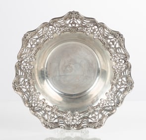 Black Starr & Frost Exclusive Design Sterling Silver Center Bowl