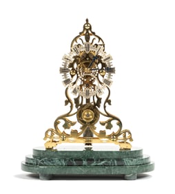 Skeleton Clock, Detent Escapement