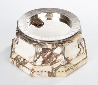 Rare E. Gubelin Turtle Mystery Water Clock