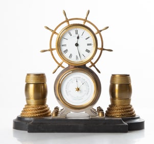 I. Magnin & Co. French Industrial Clock