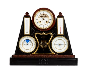 French Regulator with Perpetual Calendar & Moon-Phase